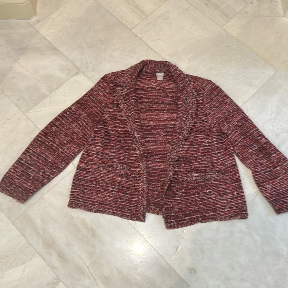 Women’s Chico’s size 4 woven blazer